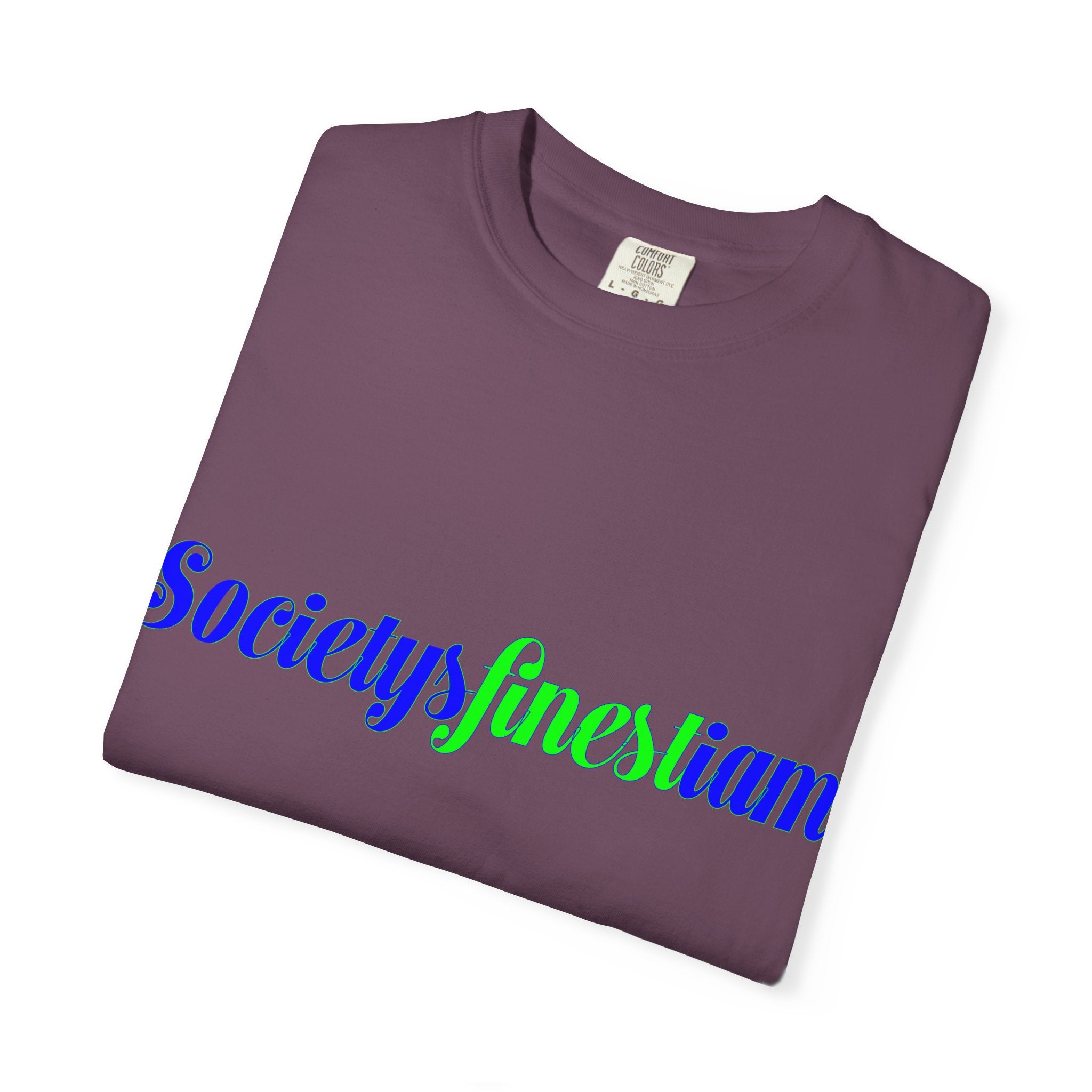 Society's Finest I Am Graphic T-Shirt — Retro Script Logo Tee