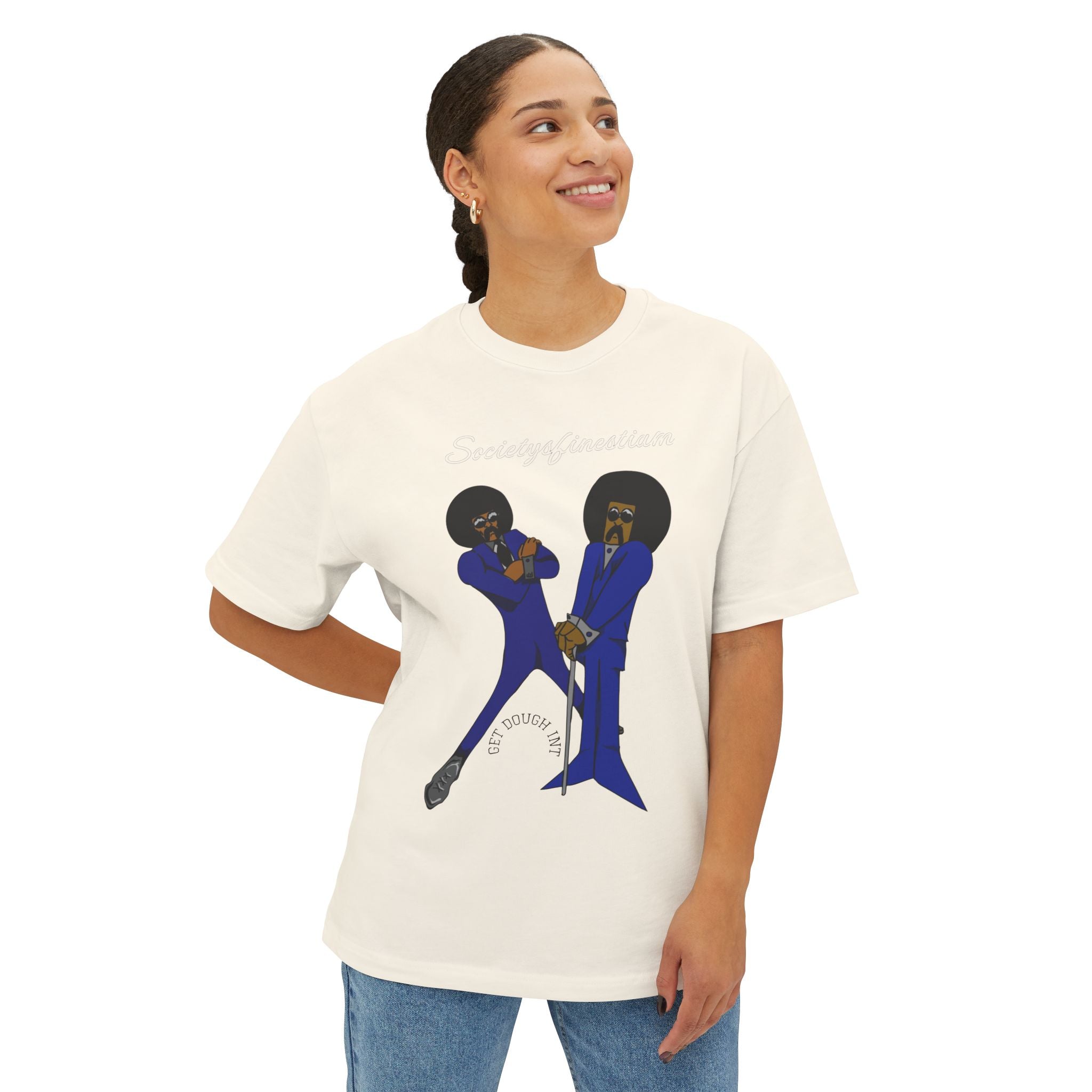 Retro Funky Boxy Tee