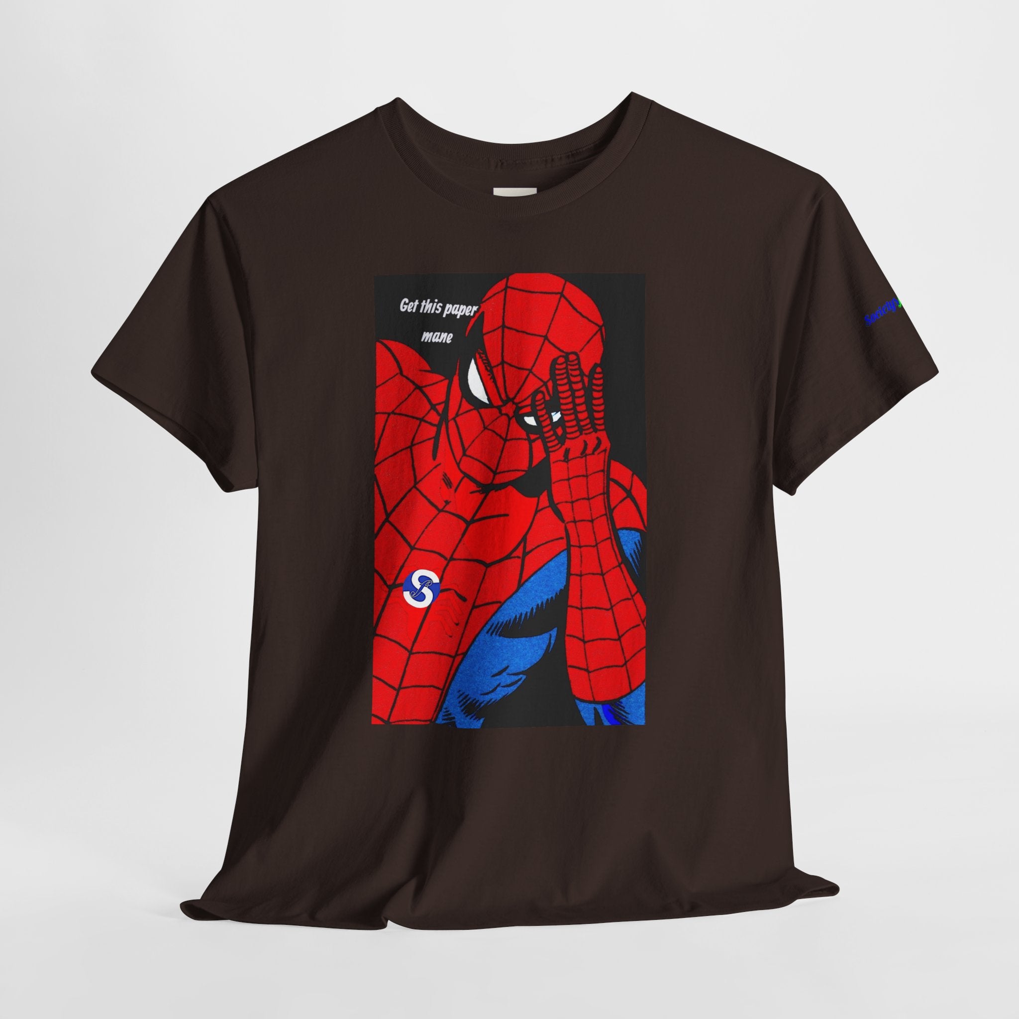 (SF)  Comic Tee — "Get This Paper?" Retro Pop Art T-Shirt