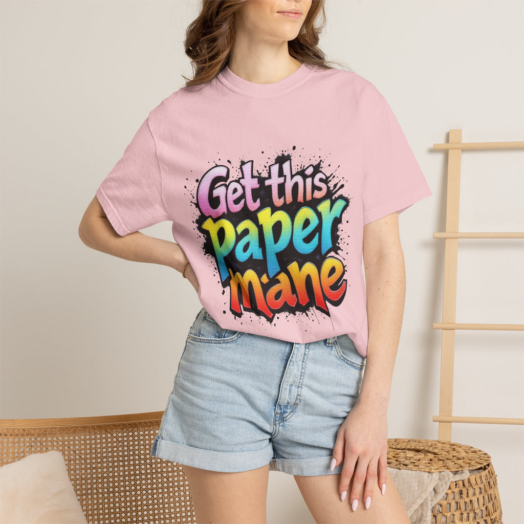 Get This Paper Mane T-Shirt — Colorful Graffiti Money Graphic Tee
