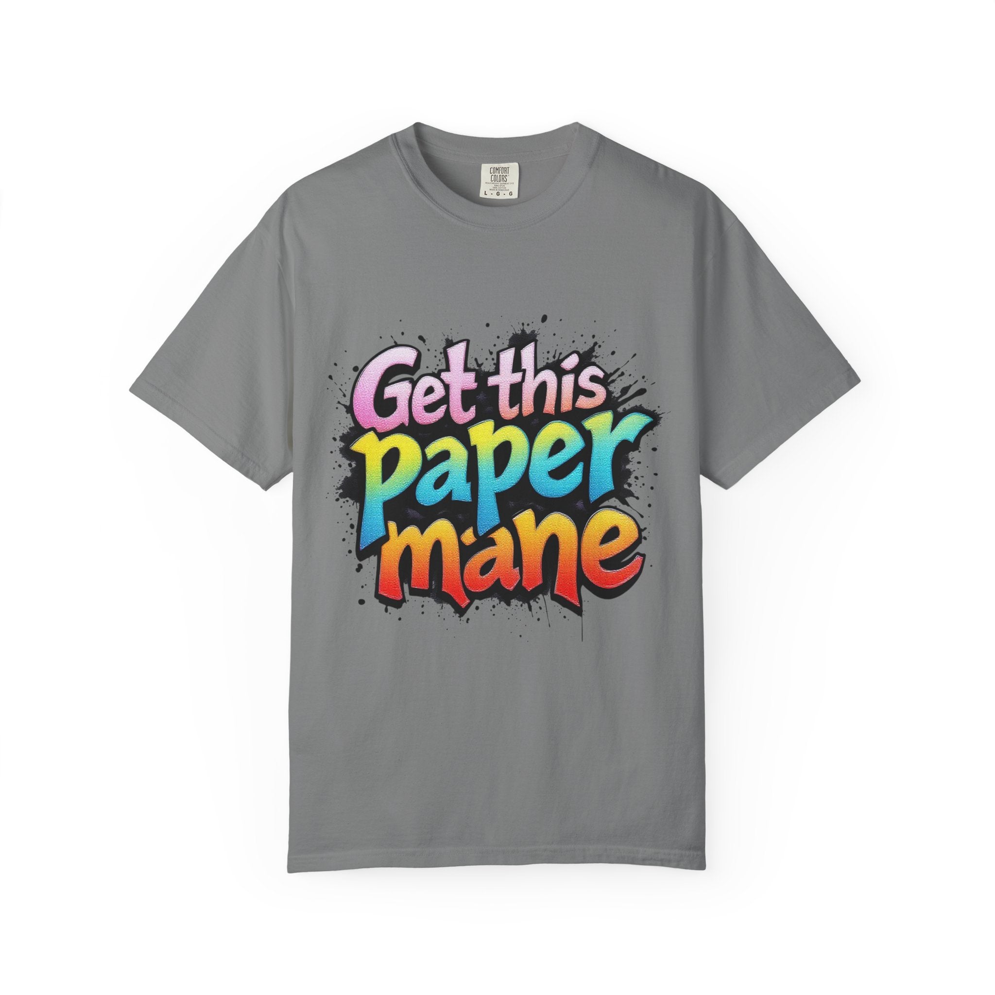 Get This Paper Mane T-Shirt — Colorful Graffiti Money Graphic Tee