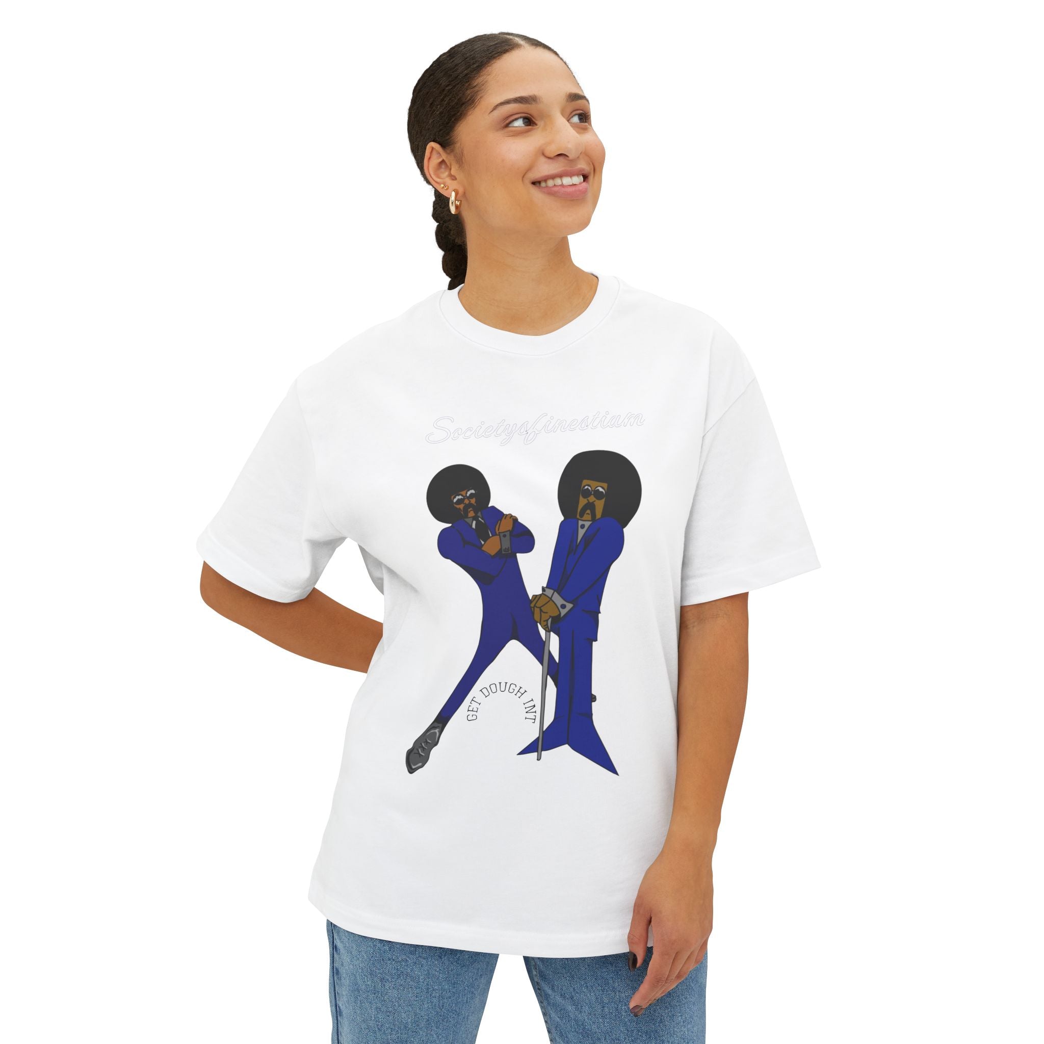Retro Funky Boxy Tee