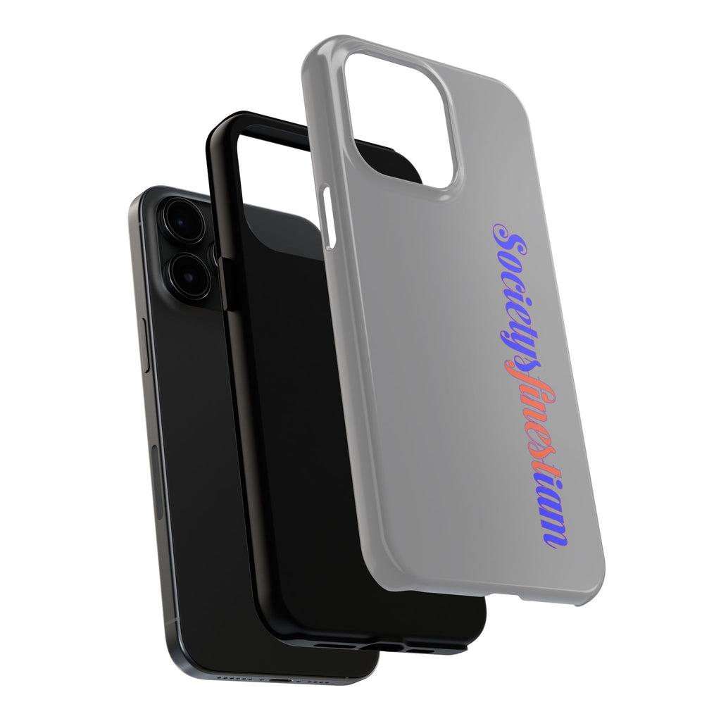Society's Finest iam Tough Phone Case — Bold Political Statement Protective Cover