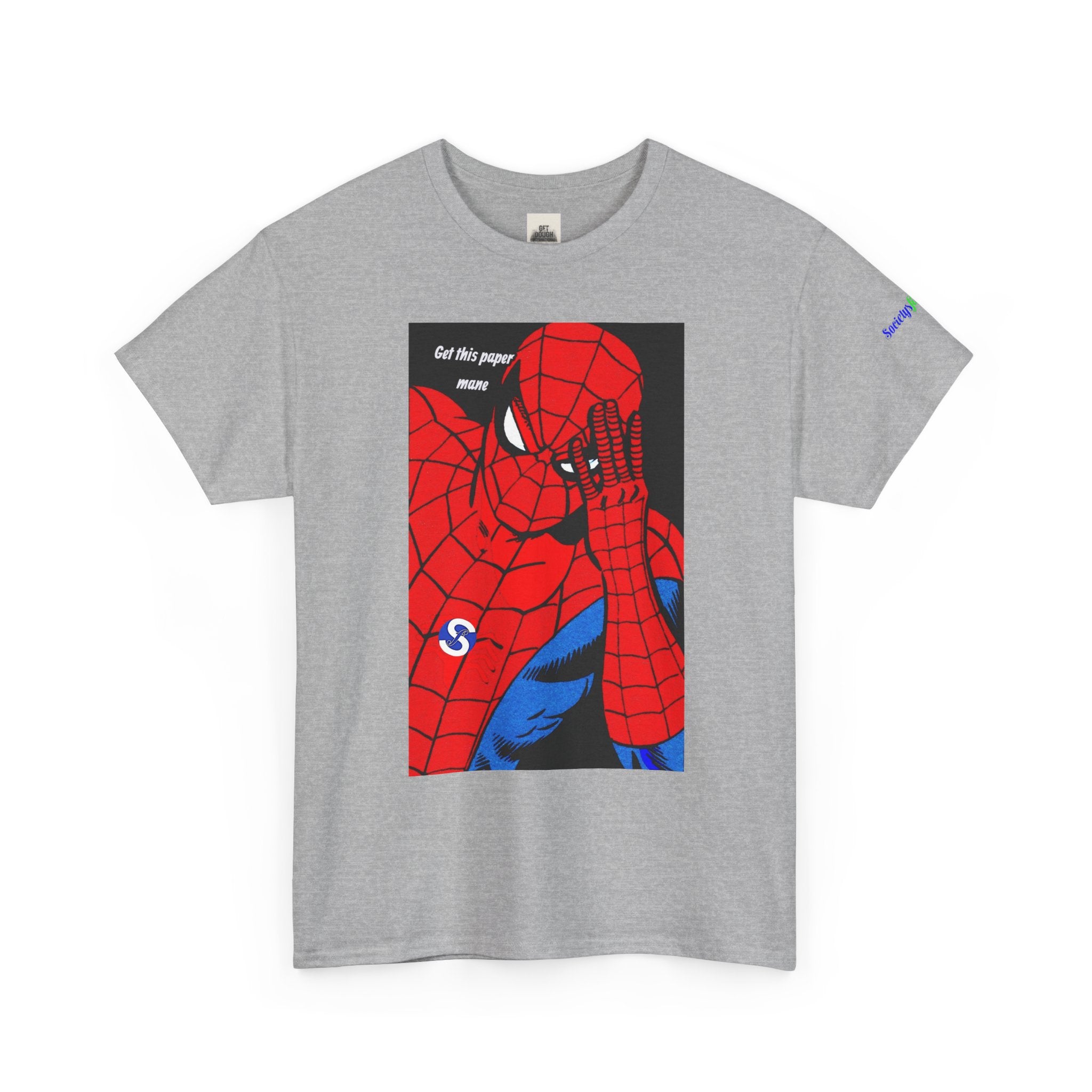 (SF)  Comic Tee — "Get This Paper?" Retro Pop Art T-Shirt