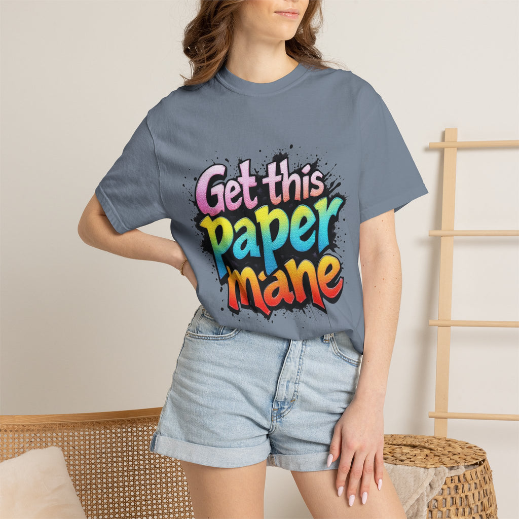 Get This Paper Mane T-Shirt — Colorful Graffiti Money Graphic Tee