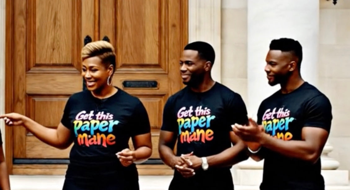 Get This Paper Mane T-Shirt — Colorful Graffiti Money Graphic Tee