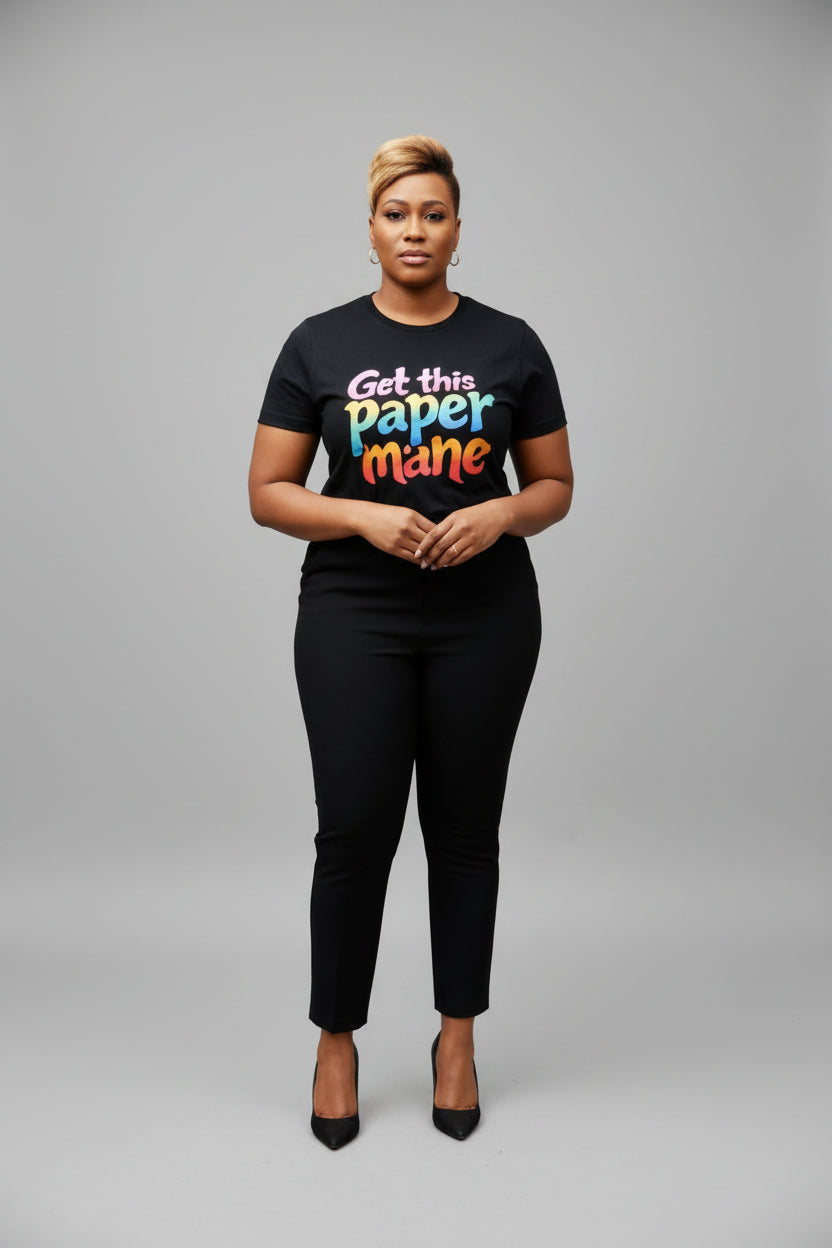 Get This Paper Mane T-Shirt — Colorful Graffiti Money Graphic Tee