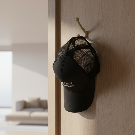 Snap backs the hat!
